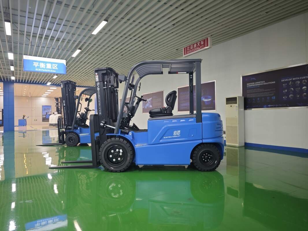 梧州医药仓库对比电动叉车和柴油叉车的实际开销