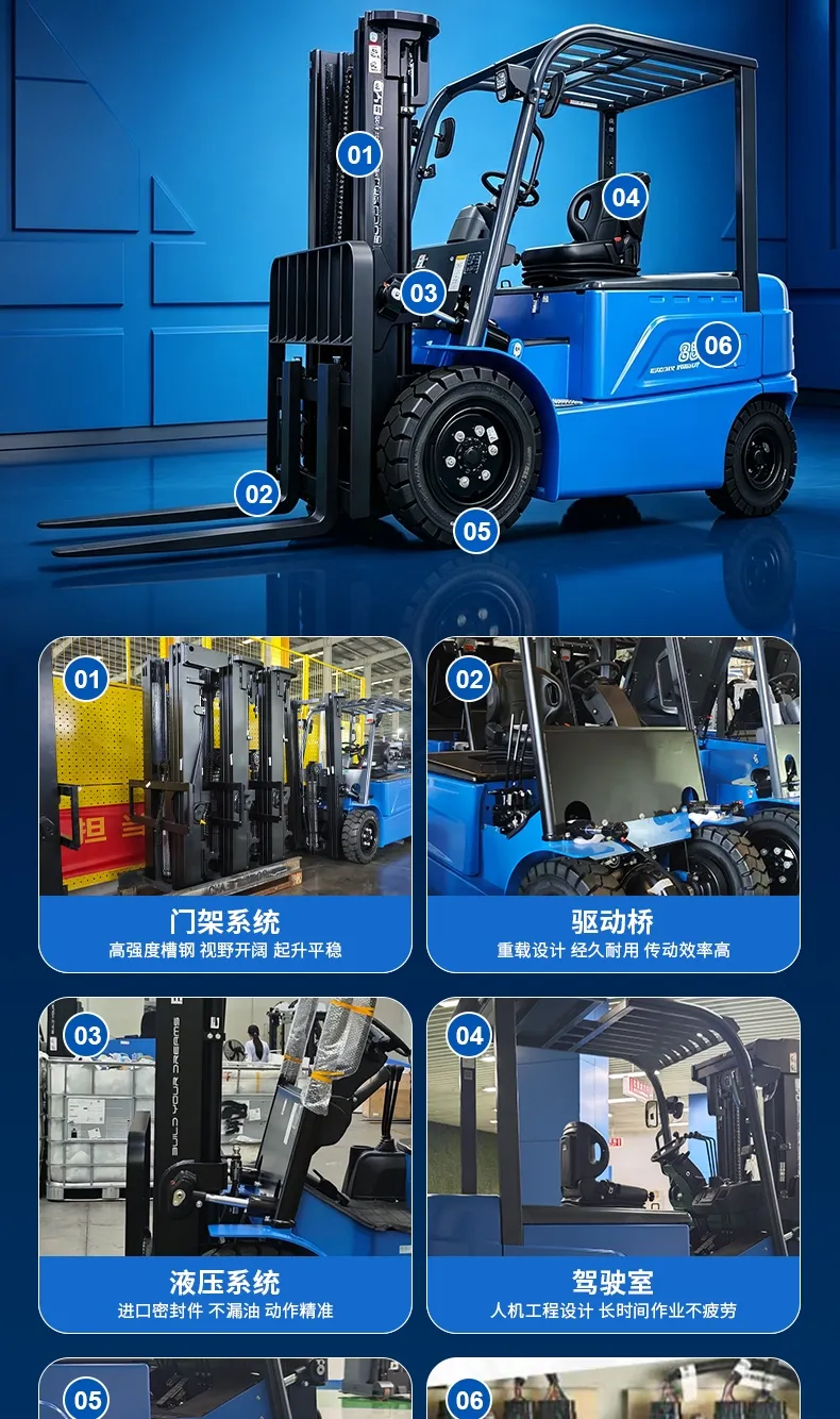比亚迪3.8吨电动叉车(图5)